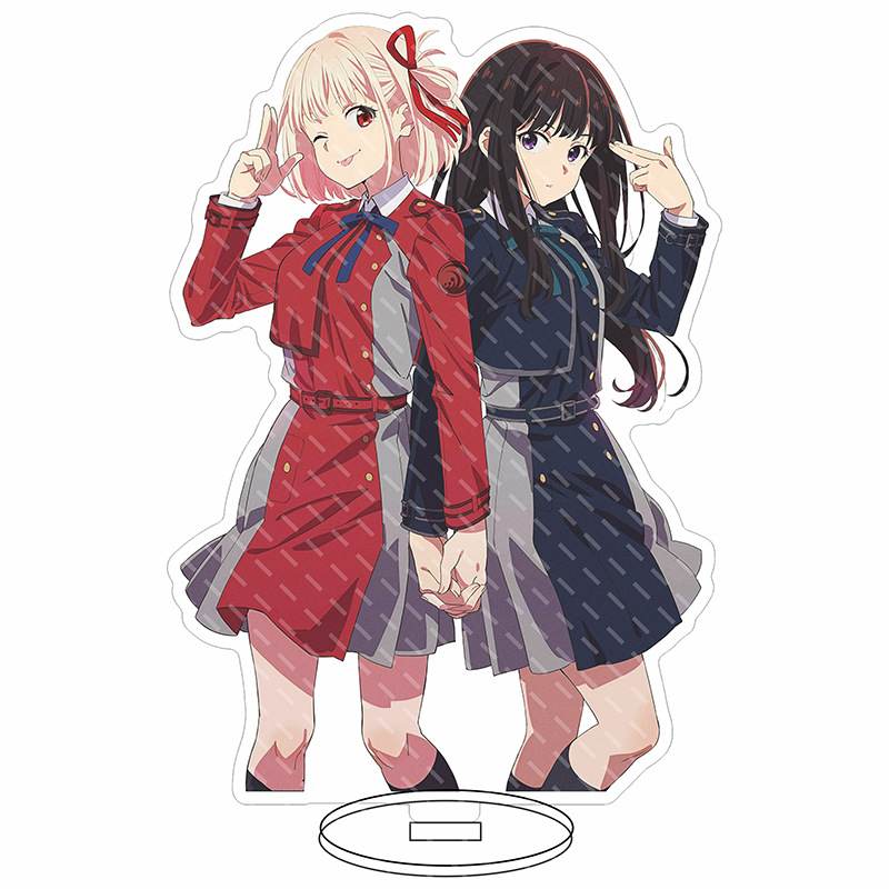 16CM Anime Lycoris Recoil Chis - Figma Stand Set ulasan dan harga