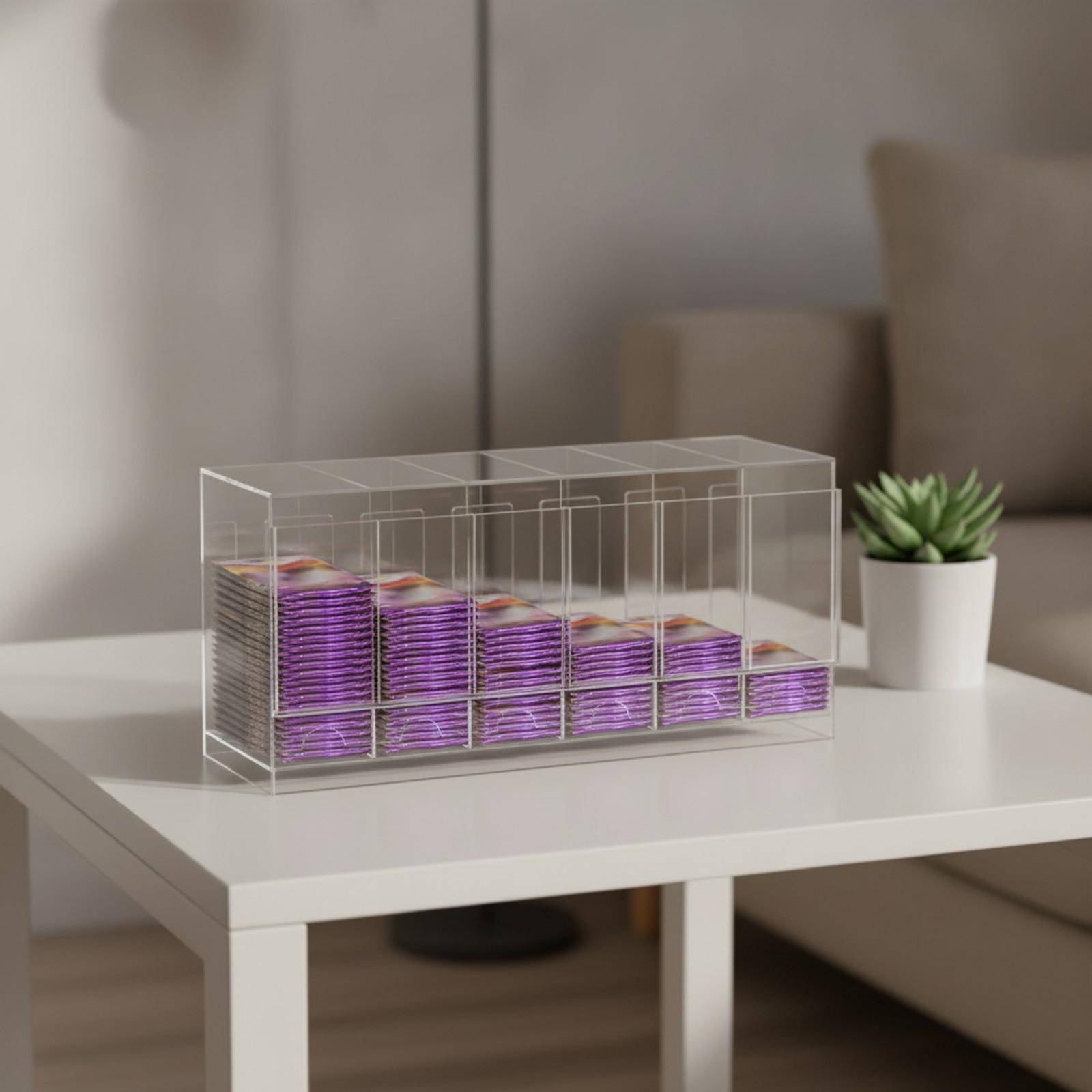 Card Packet Storage Display Ca - Display Case Acrylic ulasan dan harga