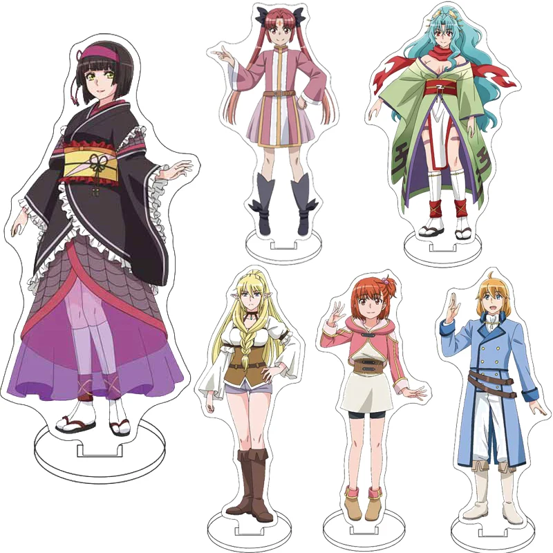 16CM Anime Acrylic Stand Tsuki - Figma Stand Set ulasan dan harga