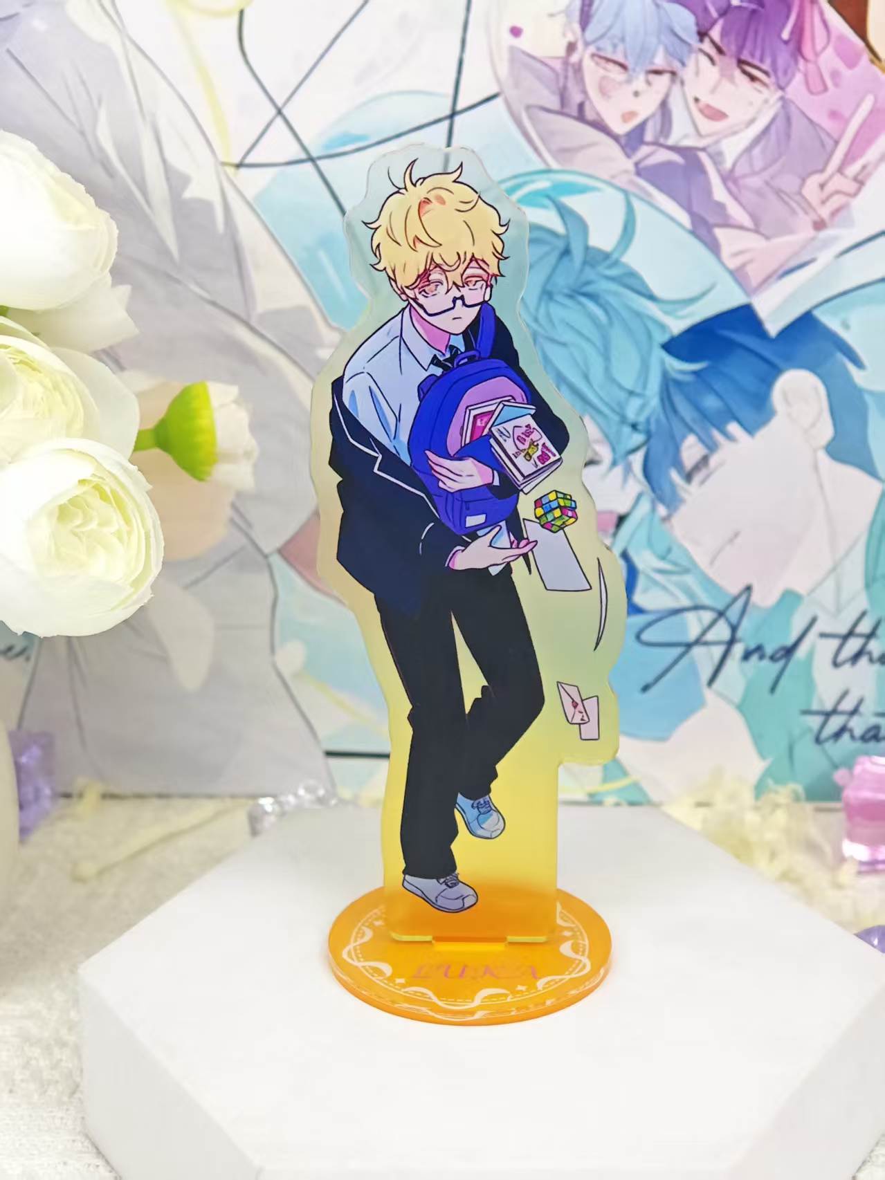 Alien Stage Campus AU Acrylic  - Figma Stand Set ulasan dan harga