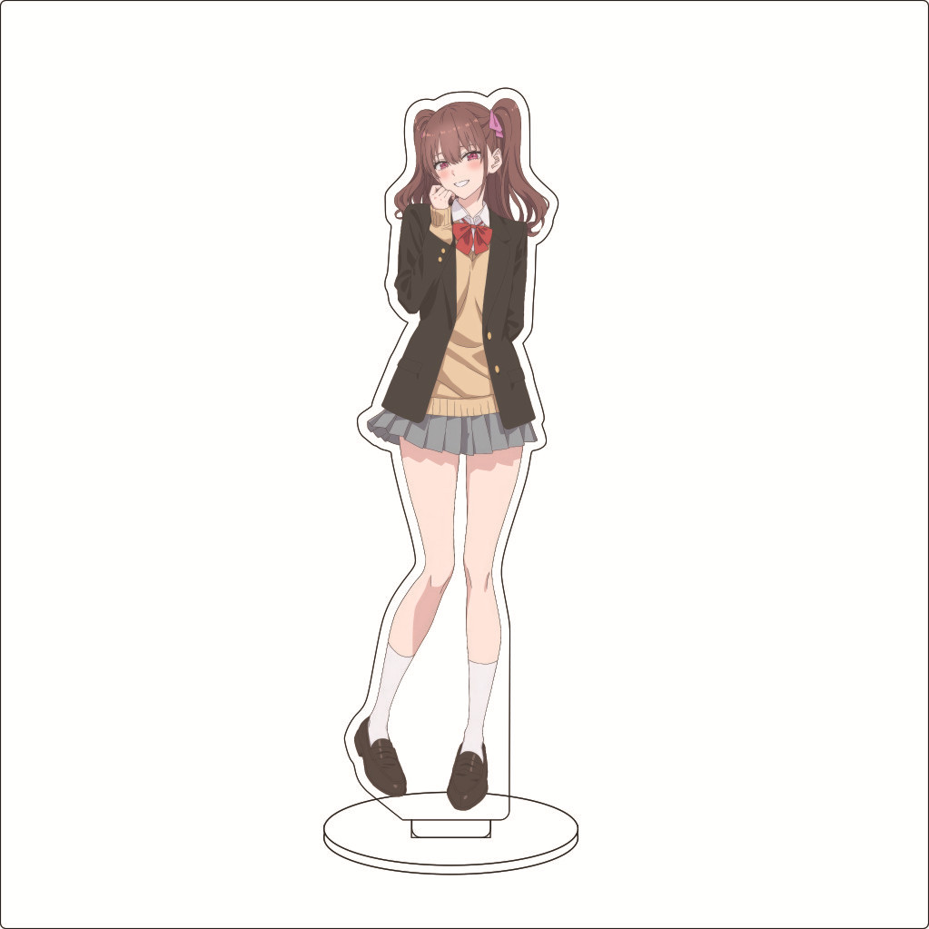 16CM Anime 2.5 Jigen no Ririsa - Figma Stand Set ulasan dan harga
