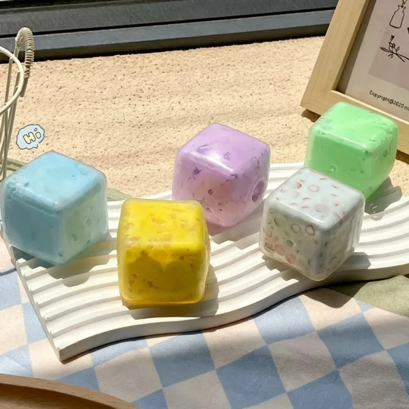 Block Filling Clay Butter Cube - Fidget Cube Original ulasan dan harga