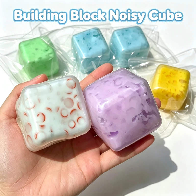 Block Filling Clay Butter Cube - Fidget Cube Original ulasan dan harga