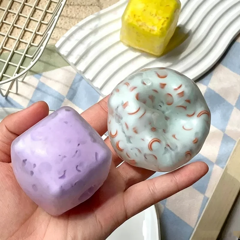 Block Filling Clay Butter Cube - Fidget Cube Original ulasan dan harga