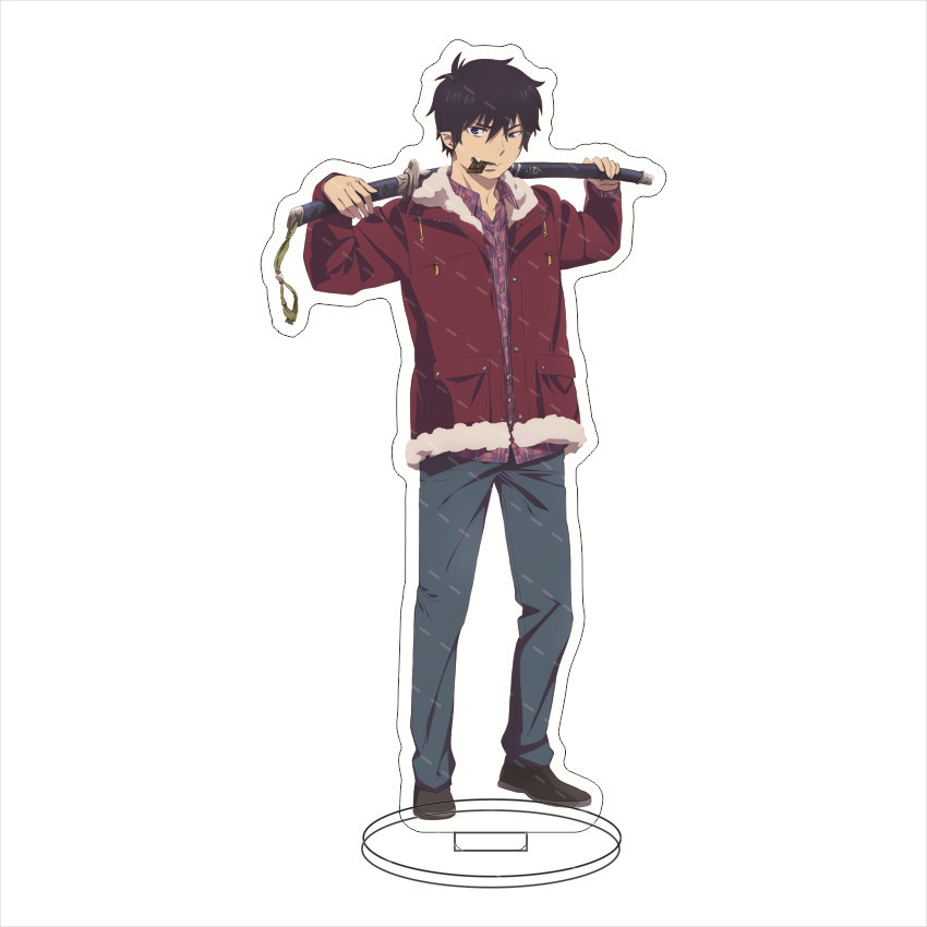 16CM Anime Blue Exorcist Rin O - Figma Stand Set ulasan dan harga