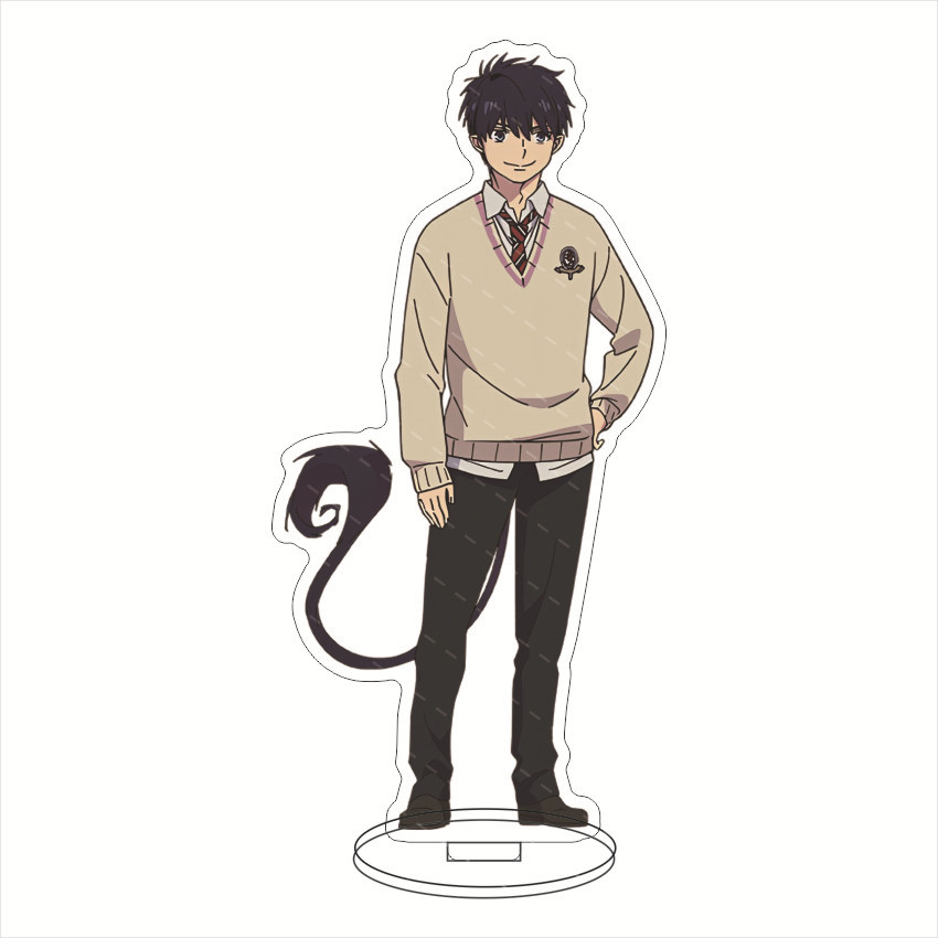 16CM Anime Blue Exorcist Rin O - Figma Stand Set ulasan dan harga